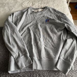 ARITZIA - Gray comfy boyfriend SweatFleece Sweater